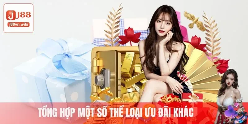Tổng hợp một số thể loại ưu đãi khác Tổng hợp một số thể loại ưu đãi khác